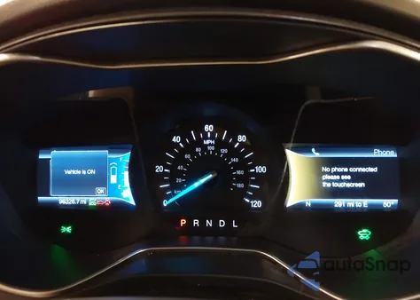 2016 Ford Fusion Titanium Hev из США, поврежденный, VIN 3FA6P0RU3GR355434